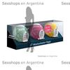 Set de 3 Huevos Masturbadores Texturizados (Riffle, Bubble, Fierce)